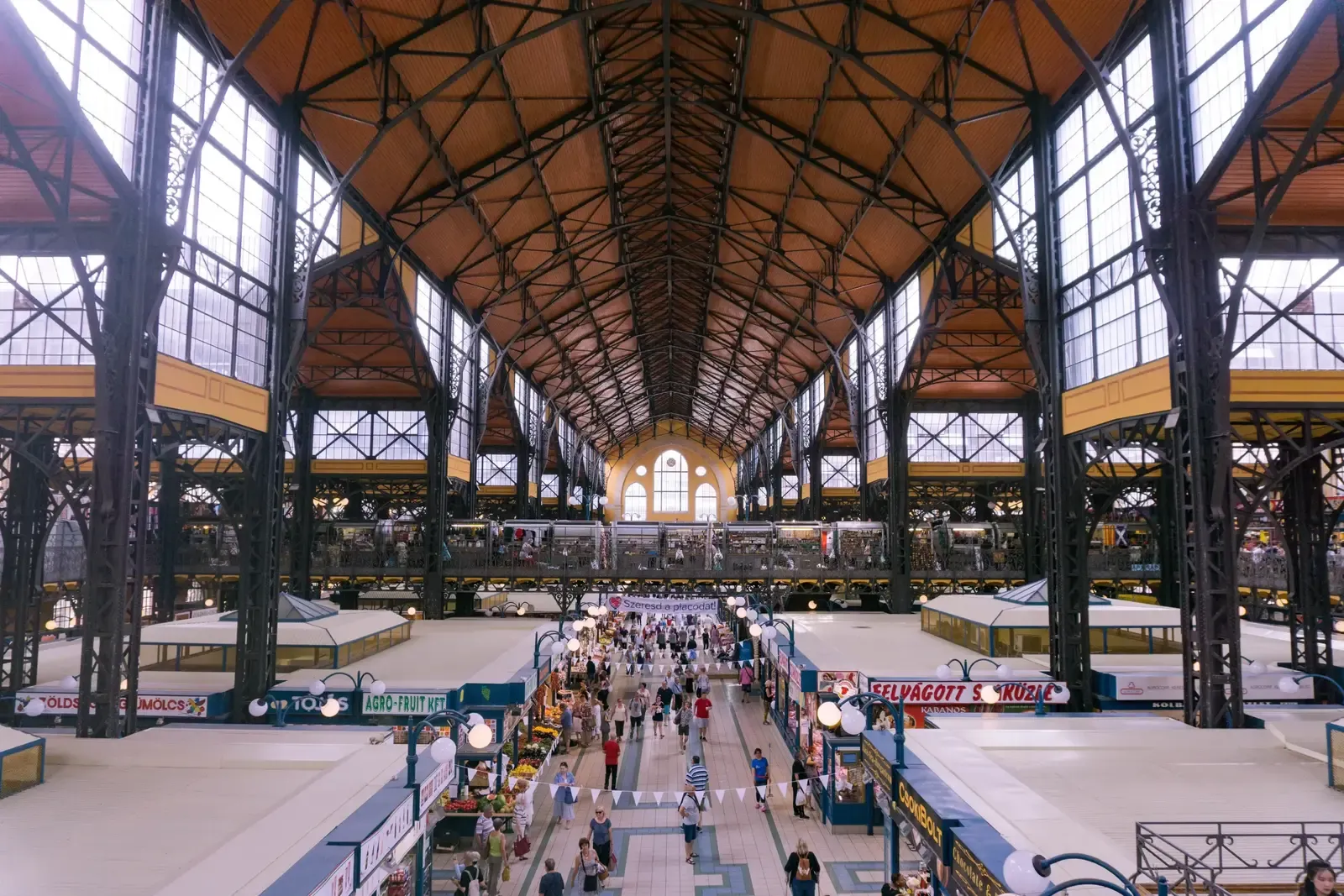 Große Markthalle in Budapest