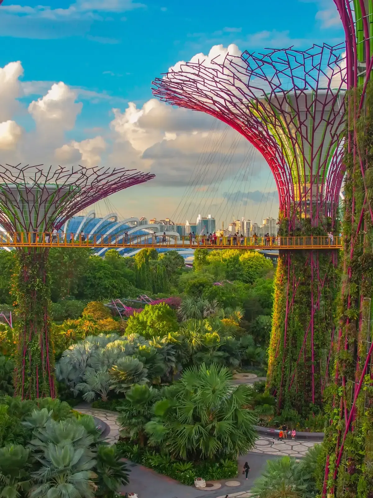 Gardens by the Bay in Singapur