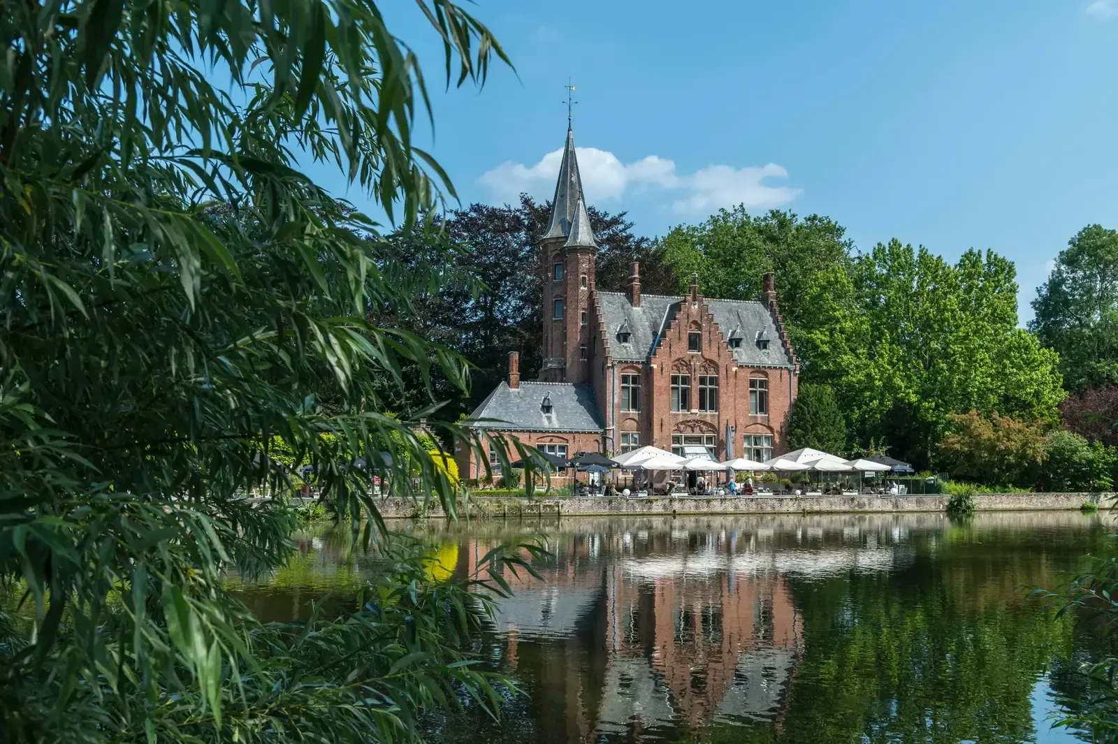 Minnewater-Park in Brügge