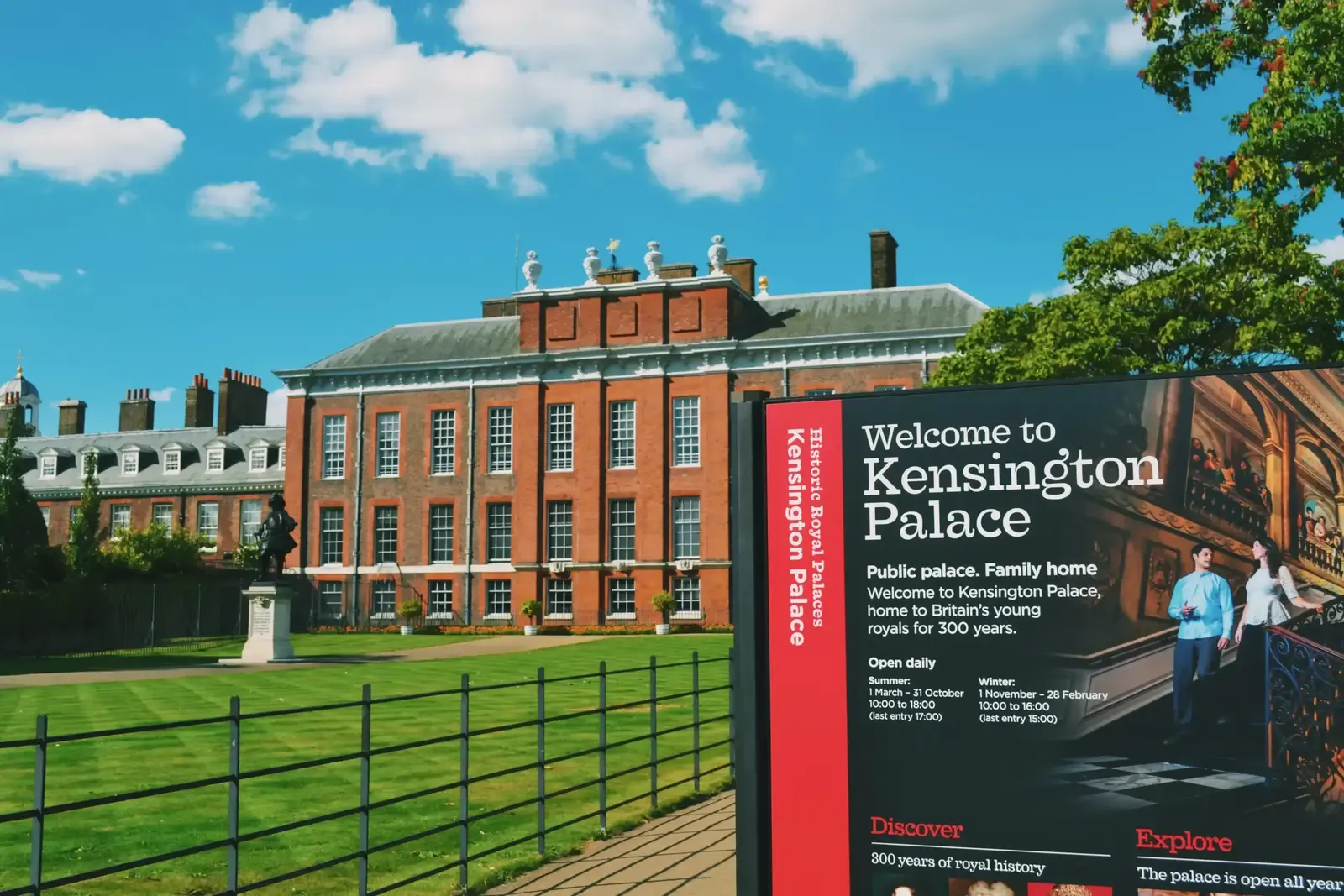 Kensington Palace in London
