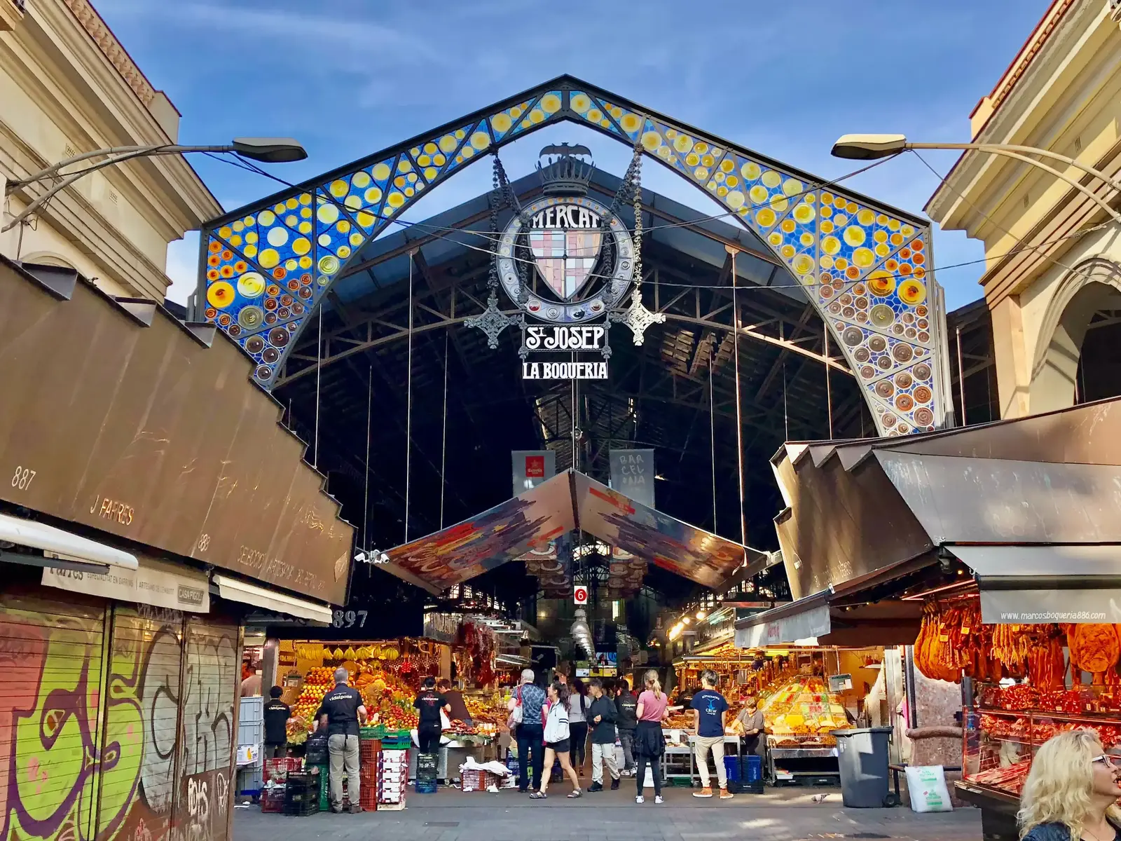 Besuche den Markt von Barcelona