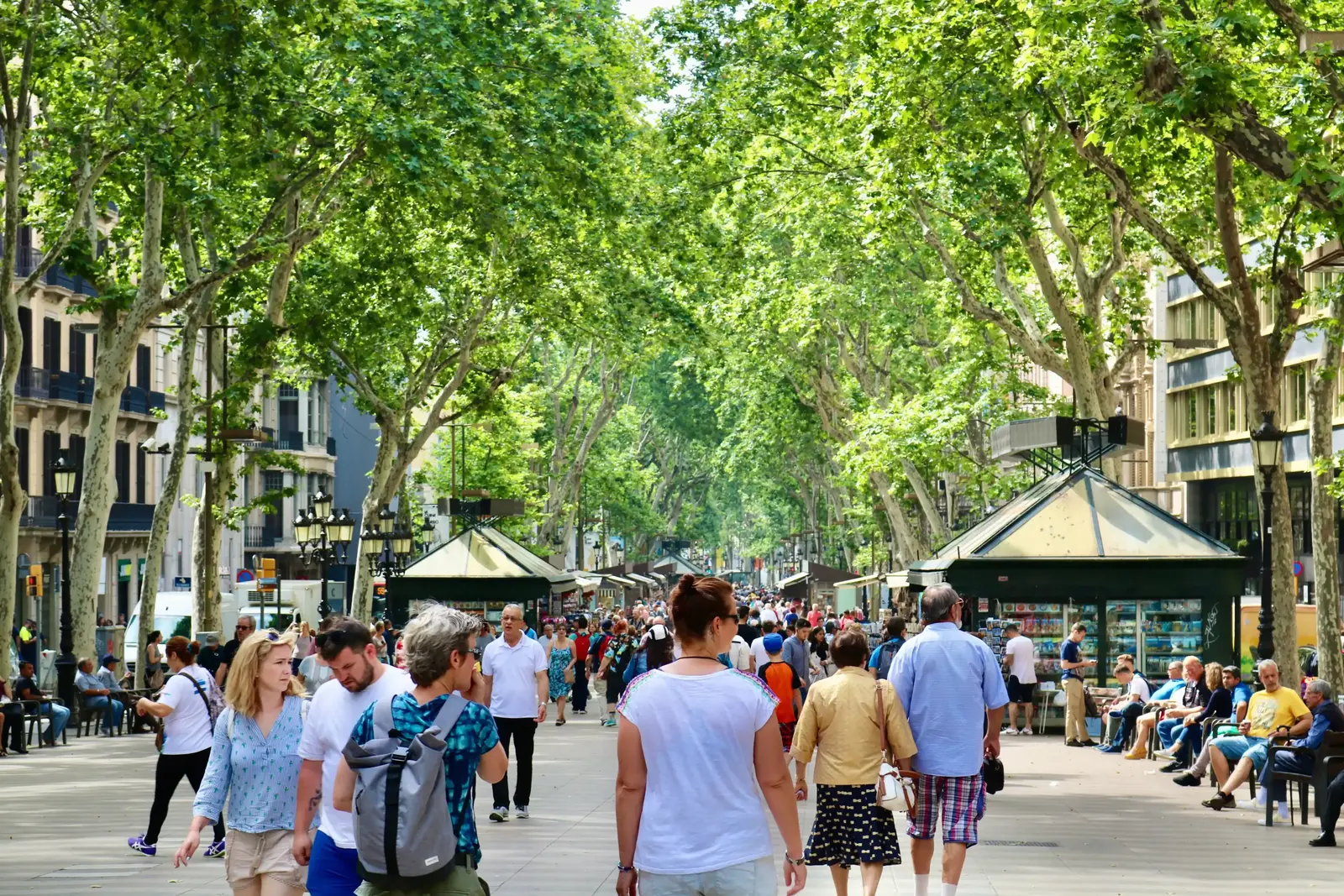 Las Ramblas Barcelona Reise 2 3 4 Tage