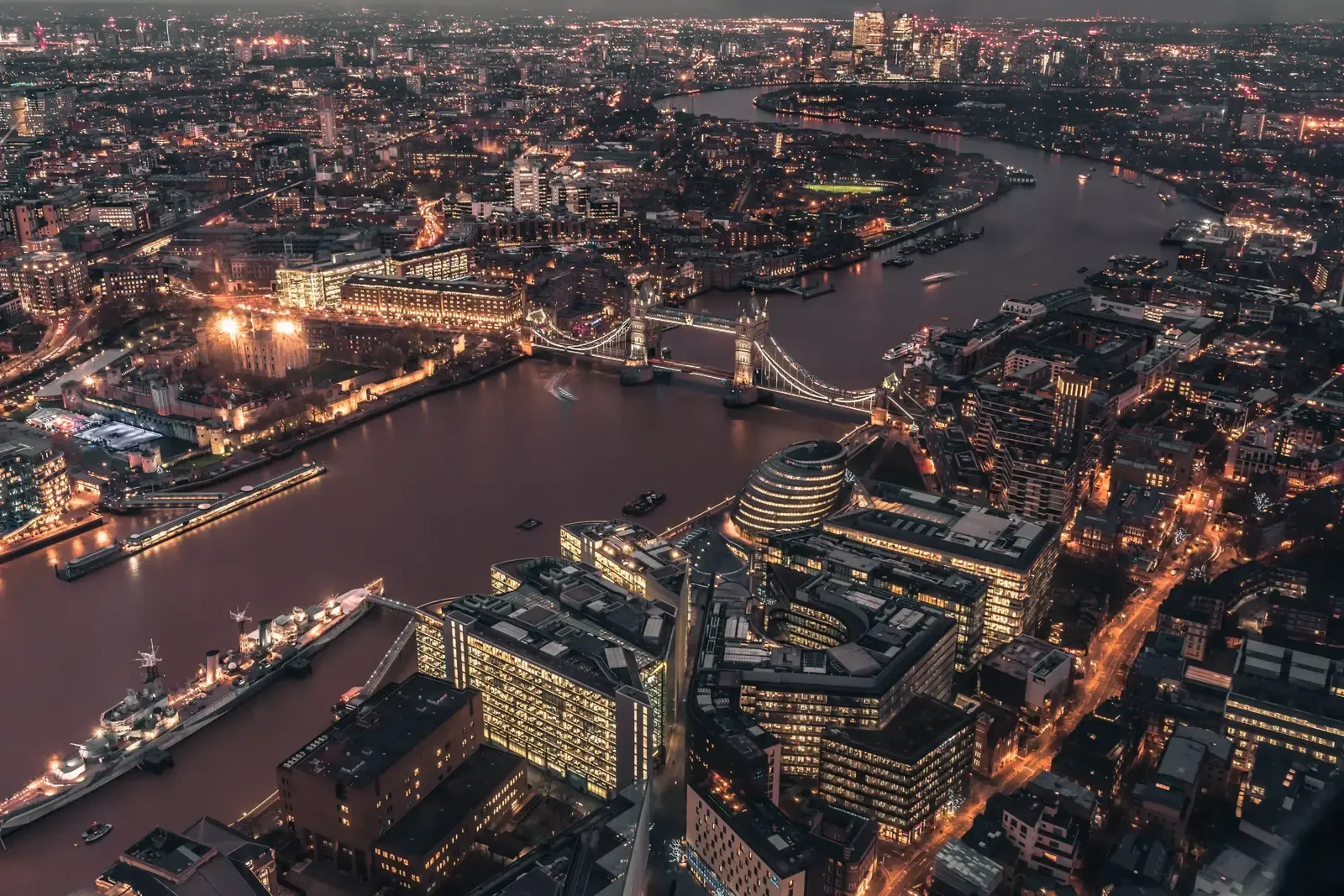 Panoramablick über London